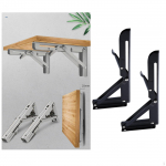 2-osalised kokkupandavad riiuliklambrid, vastupidavad, mugavad, praktilised kolmnurksed laua-pingisein 10 Inches