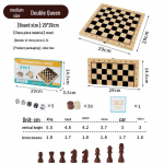 Premium t&auml;ispuidust 3-in-1 malekomplekt: Male, Kahekordne kuninganna ja Kabe