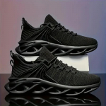 Meeste Hingavad Vabaaja Tossud Air Mesh Jooksujalatsid Kerged Suvised V&auml;lisspordi Zapatillas Meestele Suurused 39-48 39 must