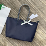 Kvaliteetne Prantsuse Krokodillistiilis Naiste T&otilde;mblukuga K&auml;ekott - Suure Mahutavusega K&auml;si- ja &Otilde;lakott