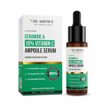 Dr. Sheth's Non-Irritating Ceramide & 10% Vitamin C Ampoule Serum | Reduces Dullness & Dark Spots | Brightens & Repairs Skin Barrier | 30 ml