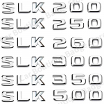 ABS Auto Pagasiruumi T&auml;hed Embleem M&auml;rk Kleebised Kleebis Mercedes Benz SLK Klass R170 R171 4MATIC SLK200 SLK300 SLK350 SLK250 4 MATIC h&otilde;be