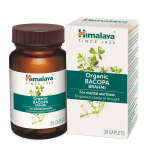 Himalaya Orgaaniline Bakopa (Brahmi) I Vaimse erksuse jaoks I Parandab m&auml;lutulemust 30% v&otilde;rra* I 100% Looduslik I 3 x 30 kapslit