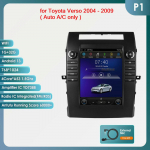Ossuret 9.7 7862 Android 13 Autoraadio Toyota Verso 2004-2009 jaoks Multimeediapleier 4G Carplay GPS navi Stereo 7862 Peaseade Puuteekraan GPS DSP WIFI P1 4Core 1G 32G