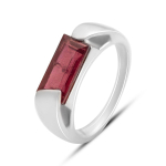 H&otilde;bes&otilde;rmus naturaalse rubiiniga 3.231 ct, toote kaal 5,78 g (2167136) 17.5 rubiin punane v&auml;rv