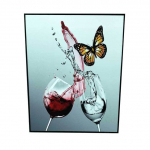 Elutoa dekoratiivmaal Kaasaegne minimalistlik diivan seinamaaling seinamaal P&otilde;hjamaade seinamaaling l&otilde;uendimaal &Uuml;ksildane puu 21*30cm