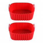 Silikoonist frit&ouml;&ouml;ri korvialus Korduvkasutatavad silikoonist vooderdised frit&ouml;&ouml;rile BPA-vabad 2pcs