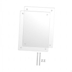 Clear Acrylic Picture Frame Dried Flower Family Friends Gift Home Office Decor 6 inch Desktop