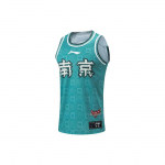 Li Ning CBA Series Professionaalne Korvpalli Logo Prindiga Sirge Toru Hingav Vest Meeste Vestid Roheline AAYT865-1 M