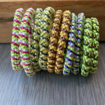 10tk/komplekt V&auml;rviline knekki juukselips naistele elastsed mustad juuksepaelad t&uuml;drukutele hobusesabahoidjad juuksen&ouml;&ouml;r kummikumm knekki haar elastiek