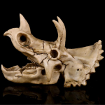 Triceratops Skull Resin Artefact Kolju isikup&auml;ra kaunistus kingitus