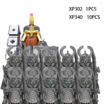 Keskaegsed Elfi Rohani s&otilde;durid Kaardiv&auml;gi lotr Tegevusfiguurid Mini Klotsid Nukk Kokkupandavad Ehitusklotsid MOC DIY M&auml;nguasjad lapse kingituseks