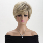 Juukseparukad Lokkis L&uuml;hike S&uuml;nteetiline Kiud Naturaalne Parukas Tukkidega Naiselik Igap&auml;evane Soeng Auburn Emaparukas Kihilised Lokid Daam