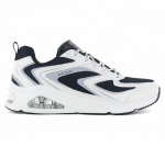 Skechers Tres-Air Uno-Street Fl-Air - Damen Sneakers Schuhe Wei&szlig;-Schwarz 177424-WBK ORIGINAL EU 37 UK 4 valge