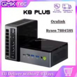 GMKtec-Mini PC K8 Plus Ryzen 7 8845HS, M&auml;nguriarvuti, Windows11Pro, DDR5, 5600Mhz, PCIe 4.0, Nvme, SSD, WiFi6, BT Stimule Mini PC NO RAM NO SSD must