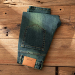 Hong Kong Roheline Slim Fit Meeste Teksad - S&uuml;gis/Talv Elastne Vabaaja &Uuml;heksa Punkti P&uuml;ksid Size 28