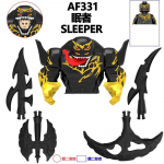 Disney ehitusklotsid Mini mudelid Tegelased Marvel Venom Kokkupandav liigutatav nukk Carnage S&uuml;mbiootiline tegevusnukk S&uuml;nnip&auml;evakingitus