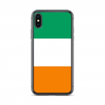 Coque iPhone &ndash; Drapeau C&ocirc;te d'Ivoire &ndash; Souple &ndash; Mitmev&auml;rviline &ndash; TPU &ndash; &Uuml;hilduv iPhone XS
