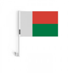 Drapeau - Madagaskar - 20 t&uuml;kki - 14 x 21 cm - Pol&uuml;ester - J&auml;lje rekto/verso