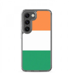 Coque T&eacute;l&eacute;phone &ndash; Samsung &ndash; Galaxy S23 Plus &ndash; Drapeau Irlande &ndash; Supp &ndash; Mitmev&auml;rviline