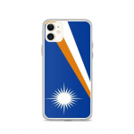 Coque T&eacute;lephone Drapeau &Icirc;les Marshall &ndash; iPhone 11