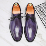 Mood uus saabumine disainer l&auml;ikiv lakknahast formaalsed kingad meestele peole pulma pruudile ballile korterid Zapatillas Hombre 38