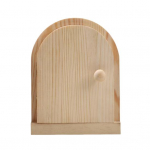 Puidust ukse valgustil&uuml;liti kate beebikindel elektrilise seina pistikupesa kaitsekate seinapaneel pistikupesa uksekujuline dekoratiivraam