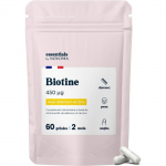 Biotiin seleeni ja tsingiga, kiirendab juuste kasvu, B8-vitamiin