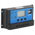 Cikonielf PWM-kontroller LCD-p&auml;ikeselaadimiskontroller 30 A Automaatne tuvastus 12 V 24 V T&auml;ielikult PWM-juhtimine sisse