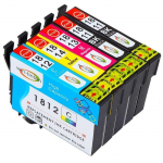 Win-tinten Cartouche d'encre 18XL T1811-T1814 compatible avec Epson Expression Home XP325 XP202 XP305 XP315 XP402 XP102 XP422