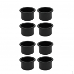 8pcs Plastic Sofa Armrest Cup Holder Fit for Bottles Cups in 85mm Diameter