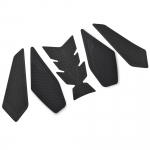 LEDISHUN Veoj&otilde;upadi Street Bike Komplekt Kawasakile ja Paagipadjad Komplekt ZX-25R/SE jaoks (2023~), ZX-4R/SE, ZX-4RR (2024~) (Must, Vasak, Keskmine, Parem, must