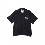 Nike Sacai koost&ouml;&ouml; V&auml;ike logo tasku Pingutusn&ouml;&ouml;r L&uuml;hikeste varrukatega T-s&auml;rk Unisex Topid Must DQ9056-010 XS