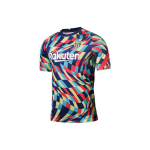 Nike Dri-FIT Jalgpalliklubi Tikitud Logo Kiiresti Kuivav &Uuml;mmarguse Kaelusega T-s&auml;rk Meeste Topid Barcelona CW7750-492 L