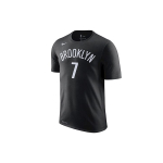 Nike Kevin Durant #7 Brooklyn Nets Dri-Fit L&uuml;hikeste varrukatega T-s&auml;rk Meeste Topid Must BQ1515-016 M