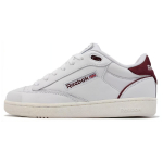 Reebok Club C Bulc Valge Klassikaline Burgundia Unisex Tennised Kriit 100032938 42