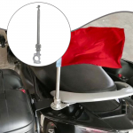 Flag Pole Stand, Heavy Duty, Portable, Multi-Purpose, Solid, Retractable, Easy to Install, Length 1 M