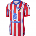 Nike Atletico Madrid 2024/25 Kodus&auml;rgi kerge kiiresti kuivav mugav l&uuml;hikeste varrukatega jalgpallis&auml;rk meestele &uuml;laosad Kuninglik-sinine Helepunane Valge FN8769-405 M