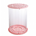 Kassi treeningrullik Jooksurada Kassi M&auml;nguasjad T&auml;ielikult Suletud V&auml;ljas Kantav 67*50.5 roosa