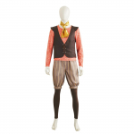 Anime film Shrek Cosplay kost&uuml;&uuml;m R&otilde;ivad Kuningas K&auml;&auml;bus Kapten M&auml;nguvorm Halloweeni peo Karnivali &uuml;likond T&auml;iskasvanud meestele M 45-50kg beež