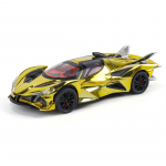 1/24 Apollo Project EVO Sulamist Sportauto Mudel Die-cast Metall Galvaaniliseeritud V&otilde;idus&otilde;iduauto S&otilde;idukite Mudel Heli Valgus Laste M&auml;nguasi Kingitus kuldne