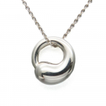 Used TIFFANY&Co. Necklace Eternal circle Silver925 4g Silver El Saperetti