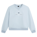 Li Ning Spordielustiili seeria Fliis Soe L&otilde;tv l&otilde;ige &Uuml;mar kaelus Tikitud kiri Pikkade varrukatega sviiter Naiste sviiter AWDV998-3 L