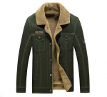 Talvine meeste jope Tuulekindel matkamine, soe v&auml;lisriided meeste treenimiseks sportlik paks lambavillafliisist taktikaline mantel XXXXXL
