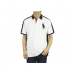 Polo Ralph Lauren Classic Fit V&auml;rviplokk Suure Hobuse Logo Tikitud L&uuml;hikeste Varrukatega Polo S&auml;rk Meeste pealisr&otilde;ivad MNPOKNI1N820812-100 XL