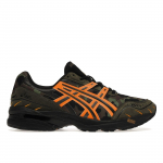 BAPE x ASICS Gel 1090 Camo Unisex tossud Roheline Aloe Bengal-Oranž 1023A061-200 42.5