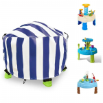 Laste veelaudade kate Little Tikes Spiralin' Seas veepargi m&auml;ngulaua jaoks - Liiva- ja veelaudade kate v&auml;lim&auml;nguasjadele 34X34X18 I 86x46cm sinine