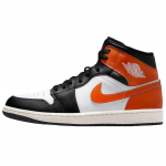 Air Jordan 1 Mid Shattered Backboard 2025 Unisex tossud Oranž Starfish Valge DQ8426-801 42.5