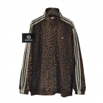Adidas Firebird Looma muster &Uuml;lem&otilde;&otilde;duline treeningjakk JW7301 EU L pruun