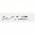 1 tk Auto W12 logo pagasiruumi poritiiva kere embleem kleebised For Continental GT Flying Spur Bentayga Mulsanne osadele